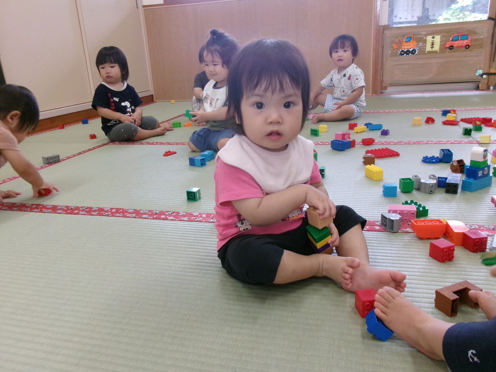 ブロック遊びの様子 (3)