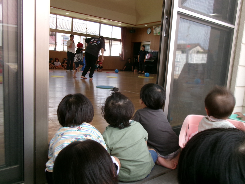 運動会リハーサル見学の様子 (2)