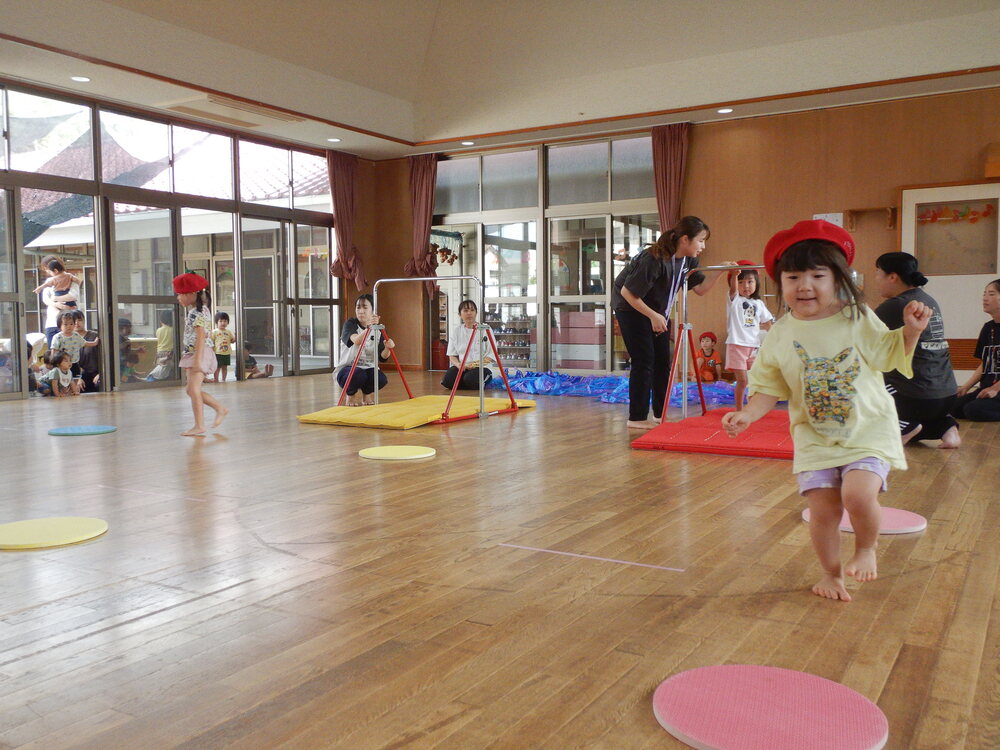 運動会園内リハの様子 (4)