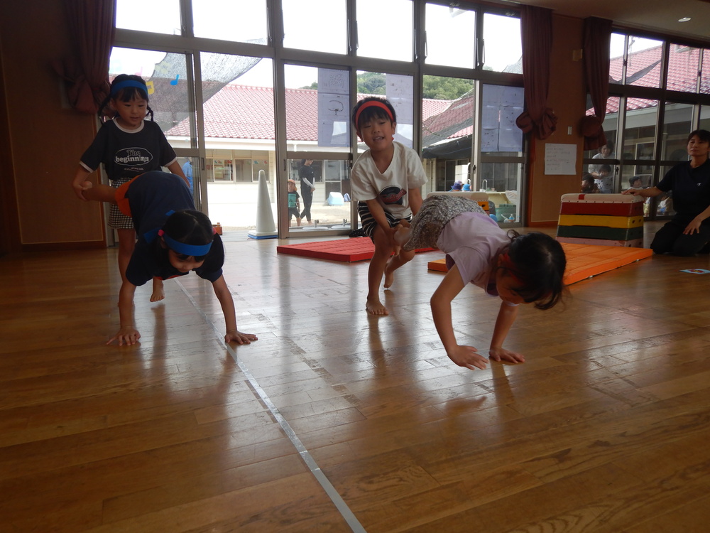 運動会園内リハの様子 (5)