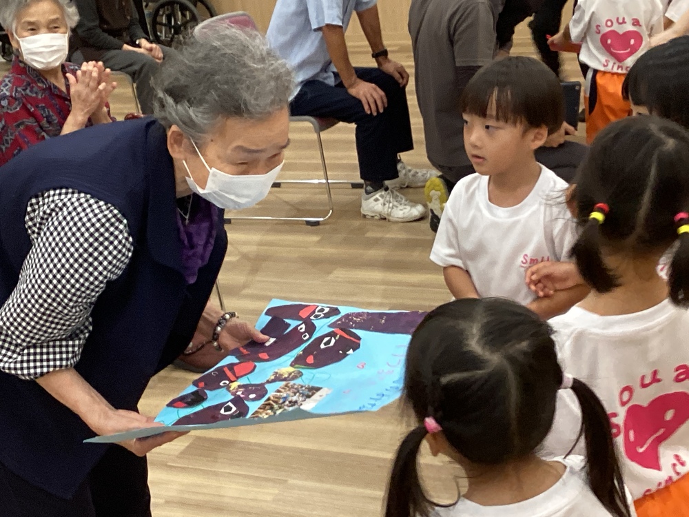 保育園さんからのプレゼント