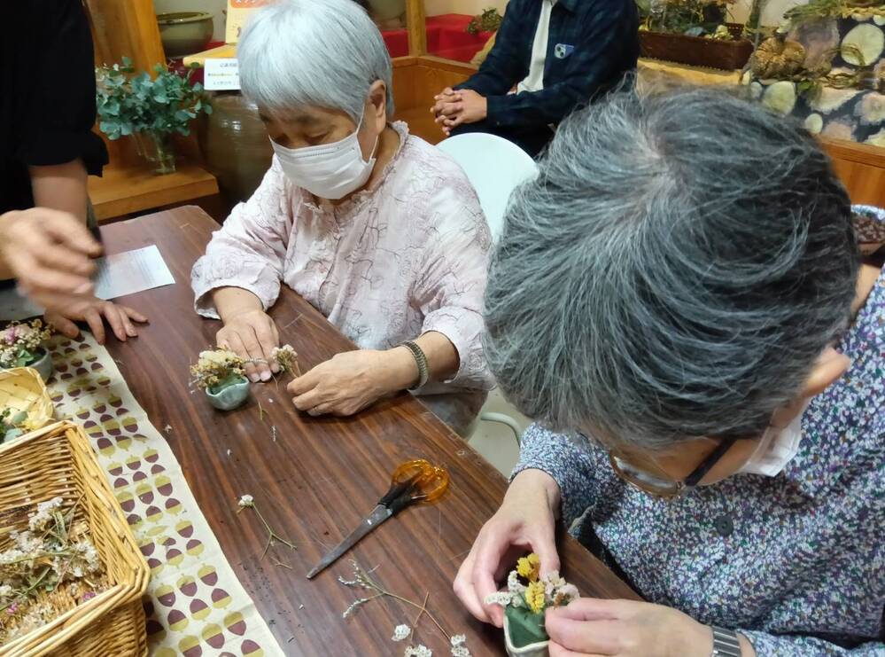ワークショップ作業中