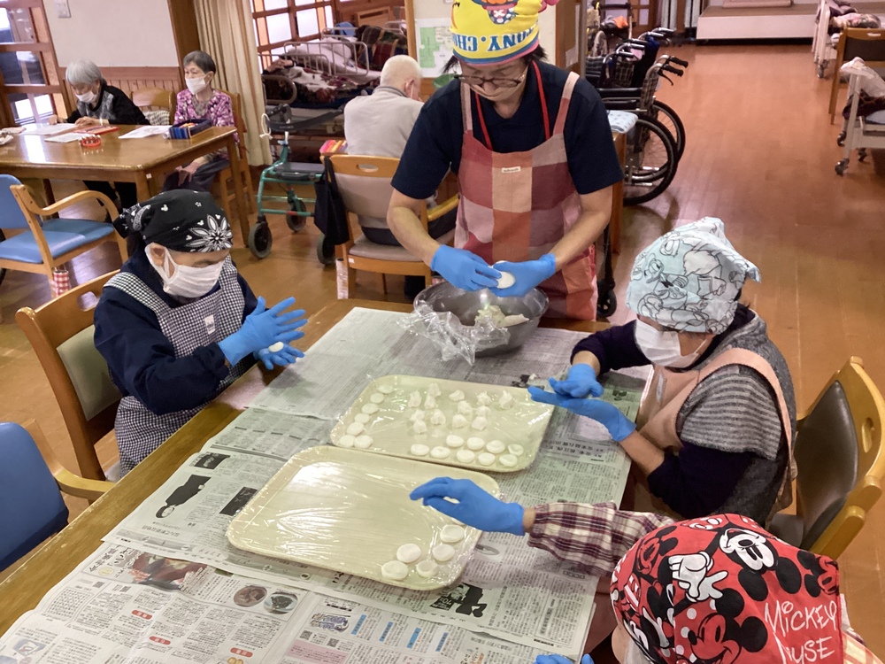 お団子作り