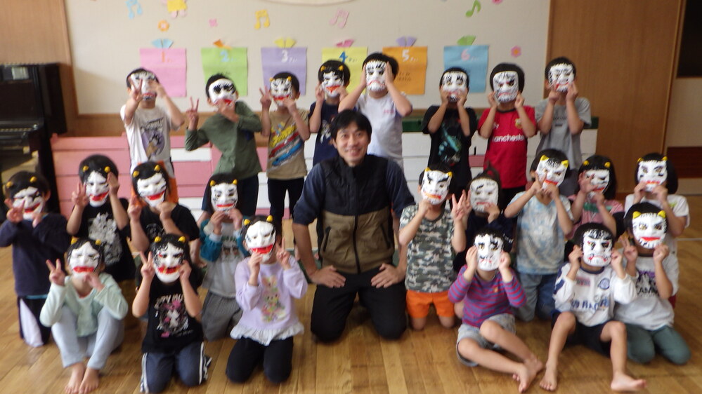 神楽面作り (17)