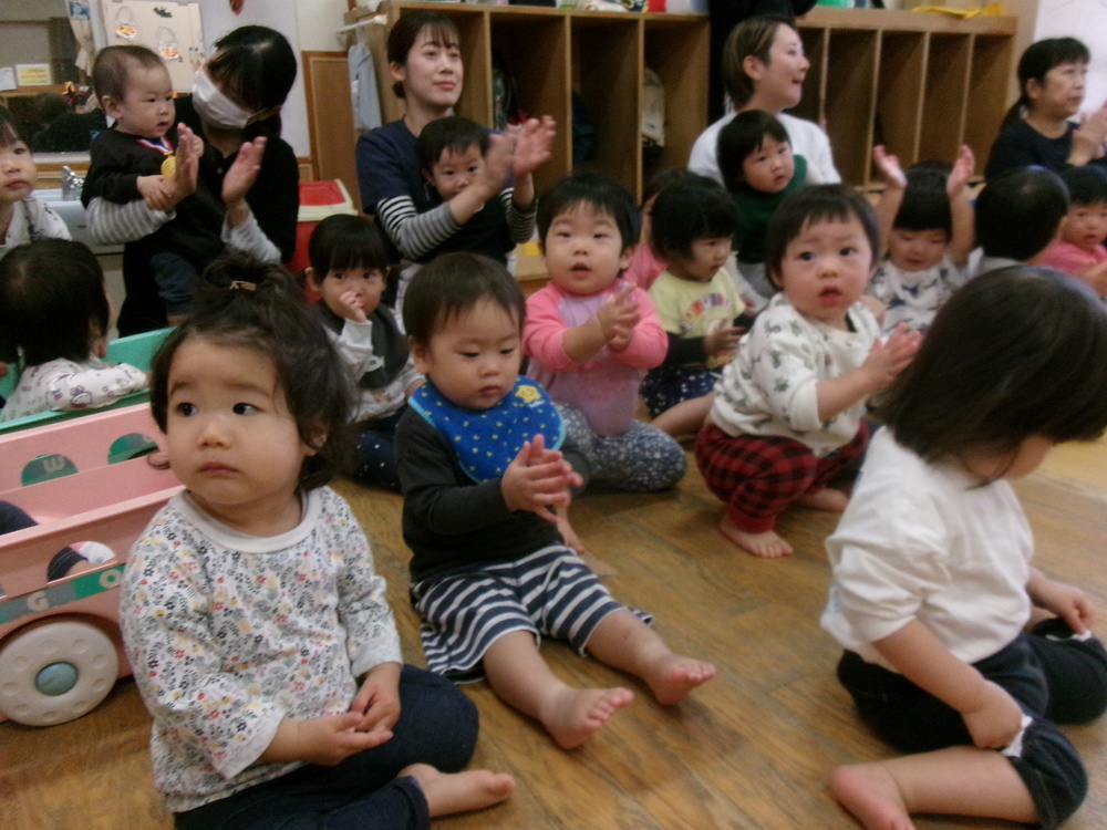 ハロウィンパレードのオープニングリハの様子