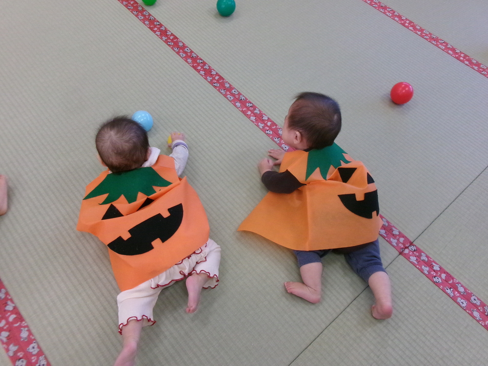 遊んでいる様子