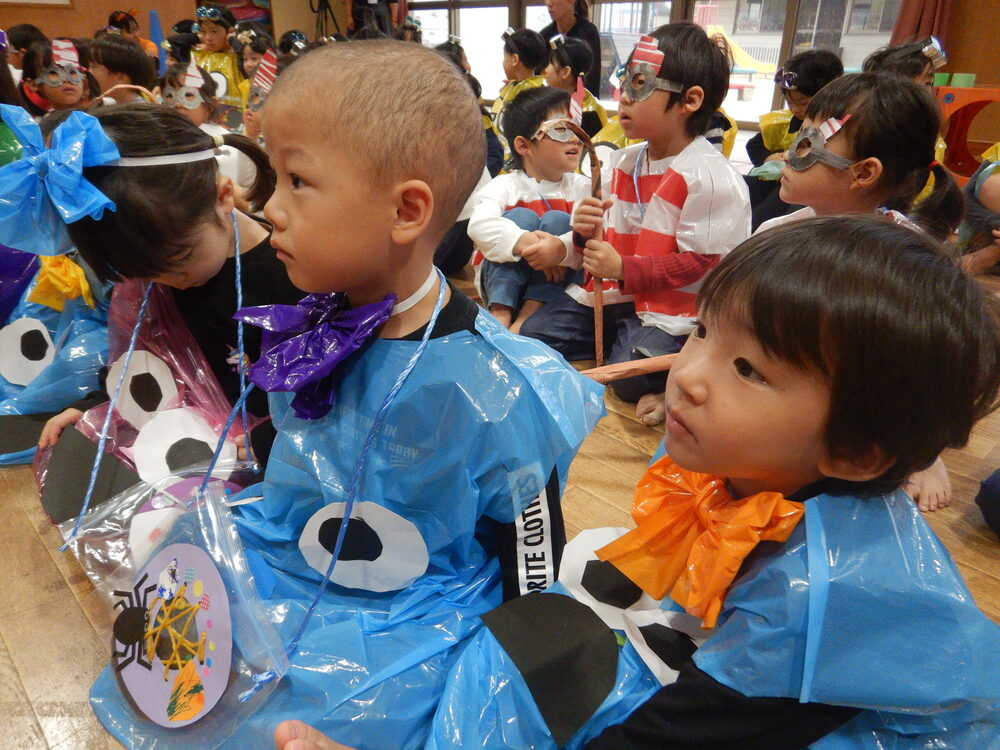 ハロウィン集会の様子 (1)