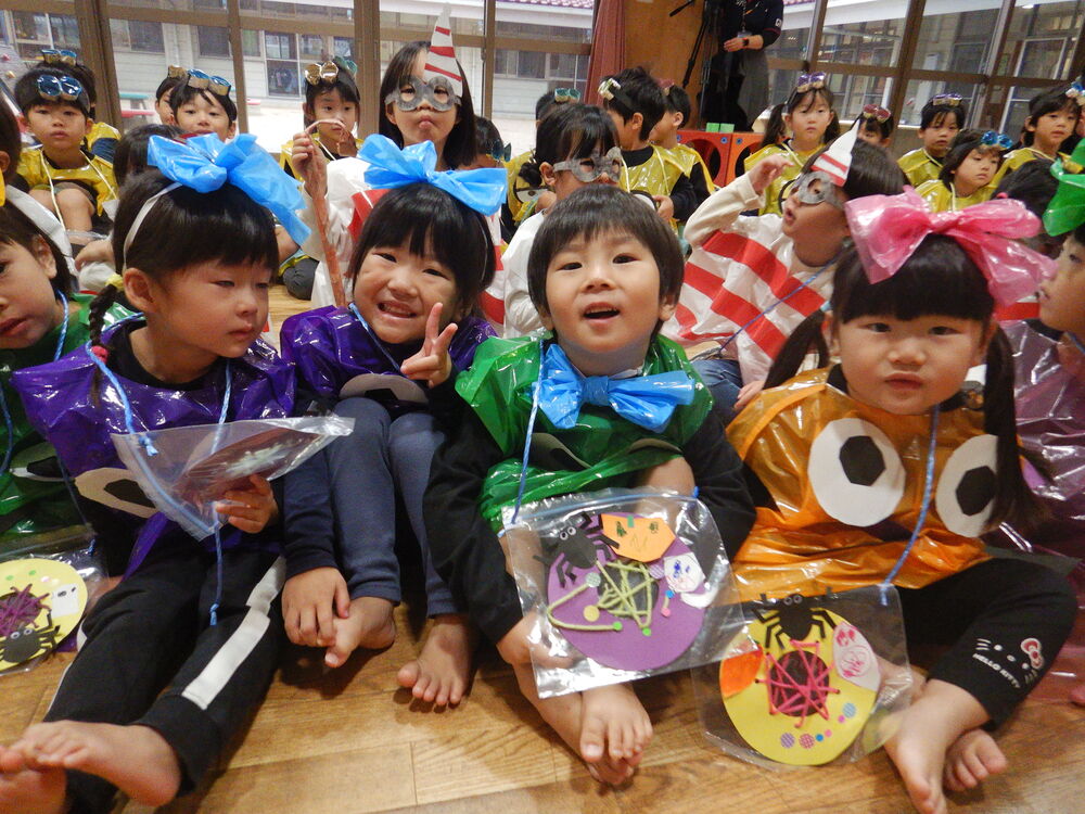 ハロウィン集会の様子