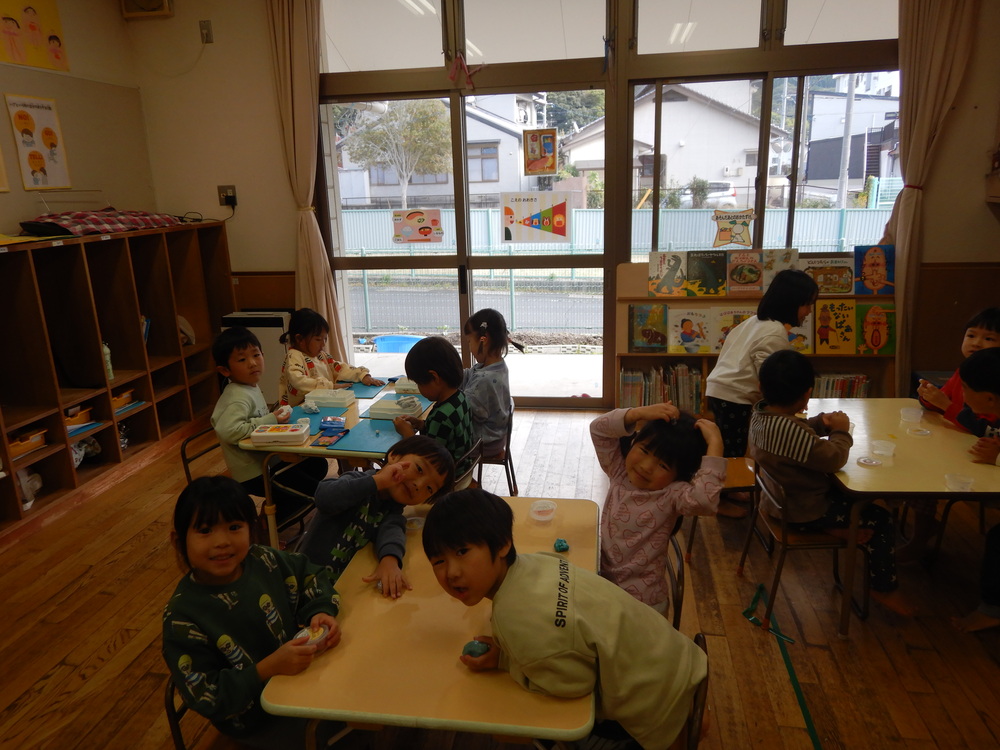 遊んでいる様子