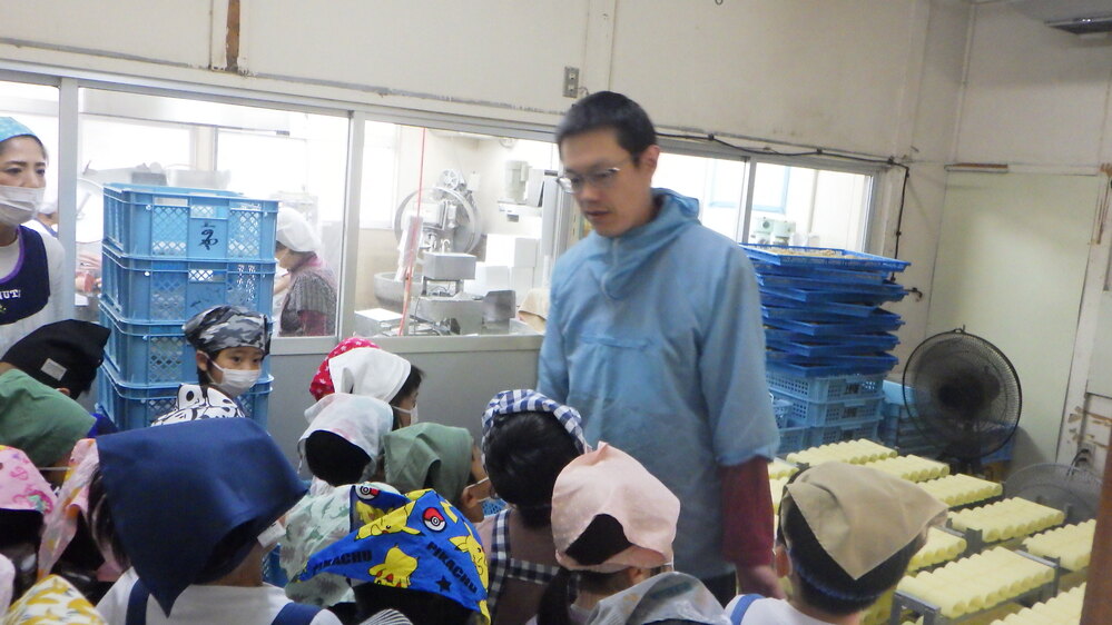 上野屋蒲鉾工場見学 (1)