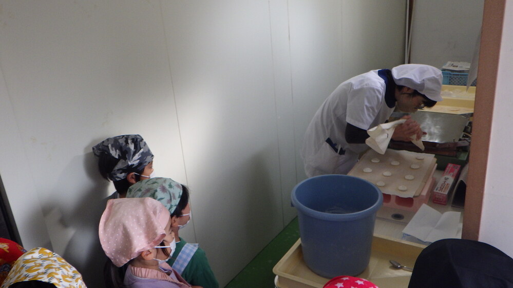 上野屋蒲鉾工場見学 (3)