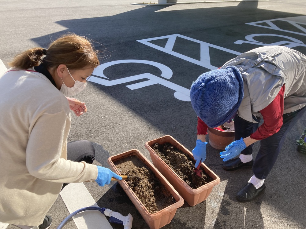 プランター準備1