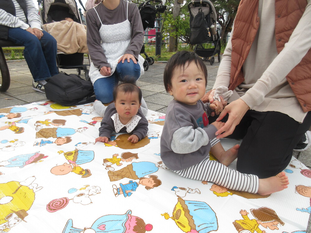 お散歩に行こう♪の様子