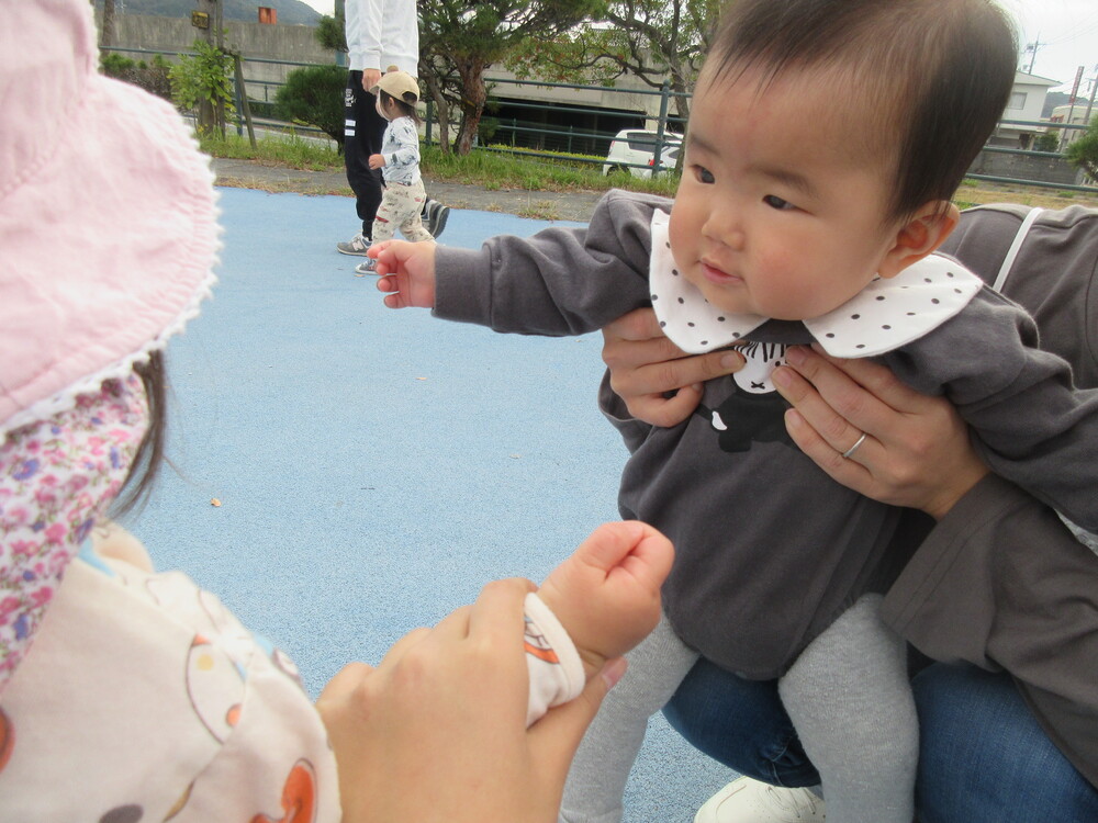 お散歩に行こう♪の様子