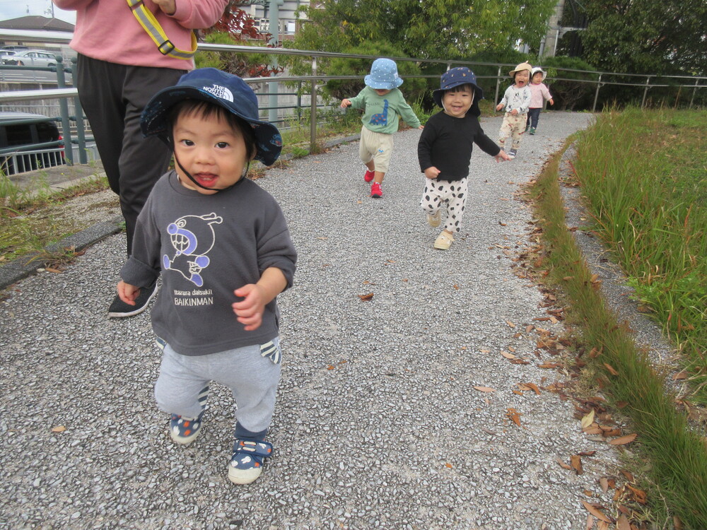 お散歩に行こう♪の様子
