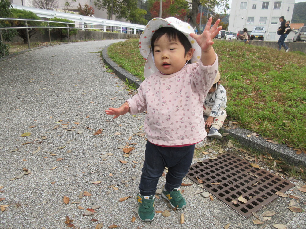 お散歩に行こう♪の様子