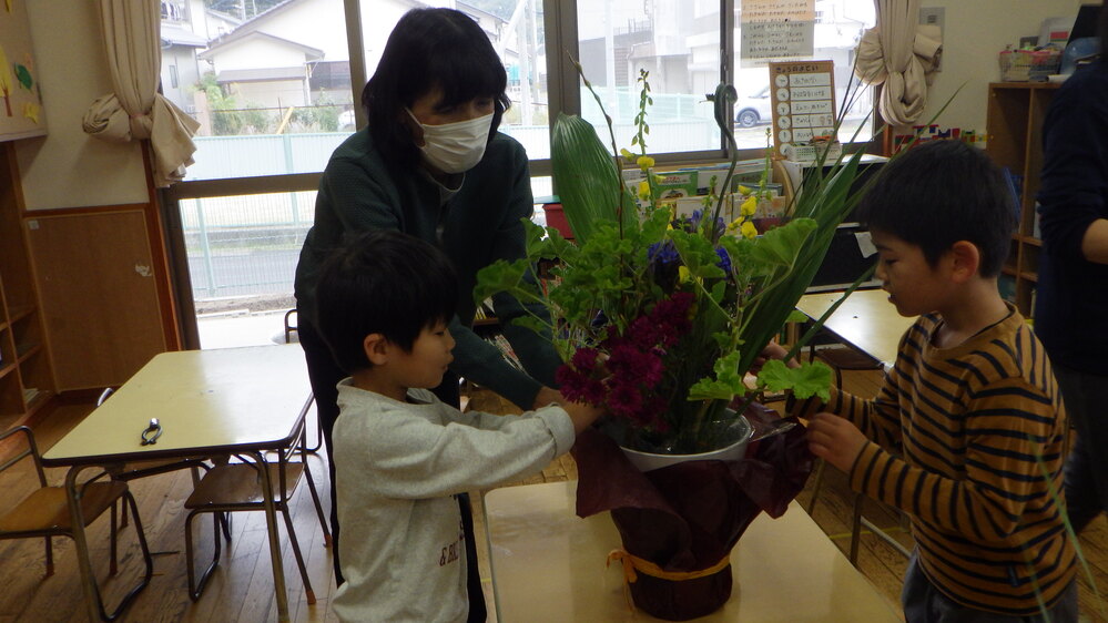 生け花の様子5