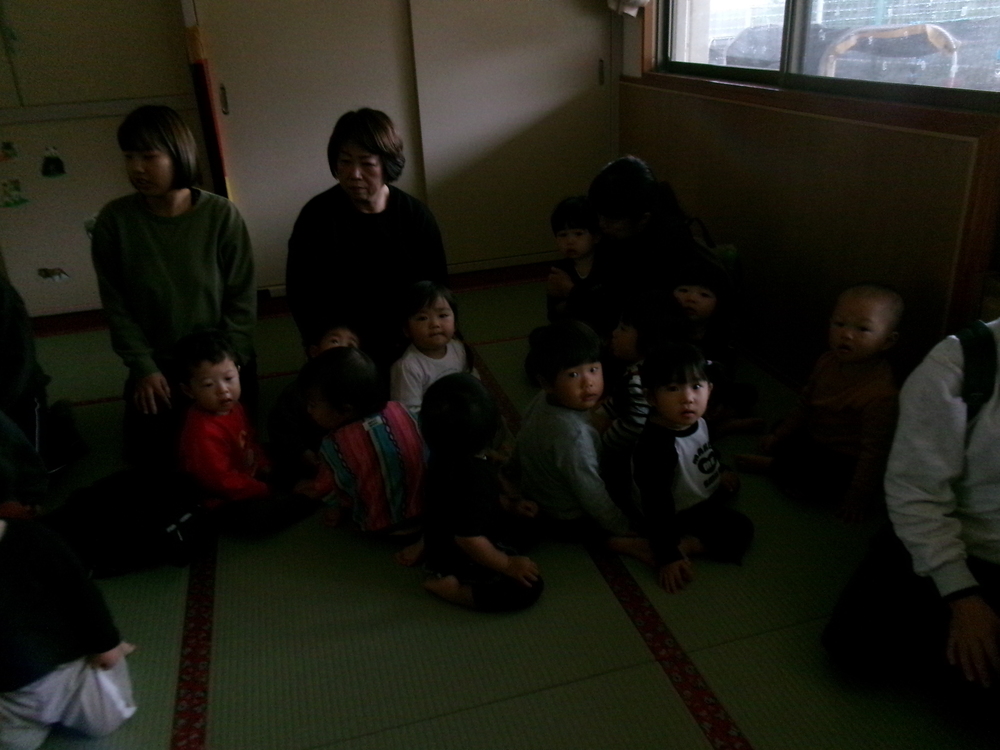 避難訓練の様子