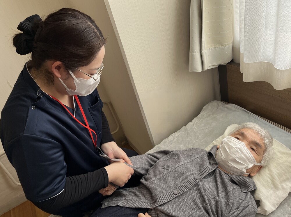 実践している様子