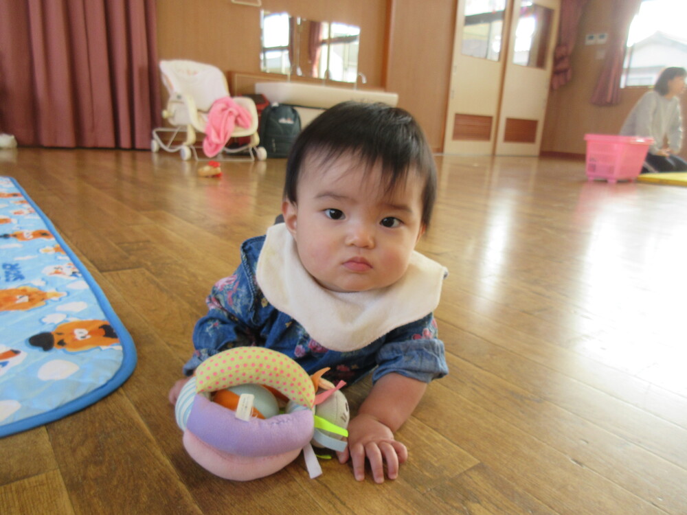 遊んでいる様子