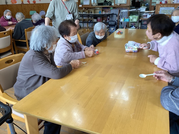 スプーンにのせて