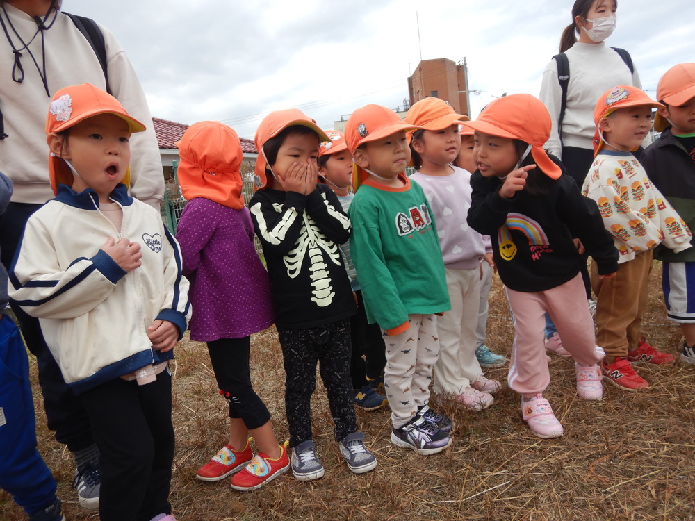 炊き出し訓練をしている様子１