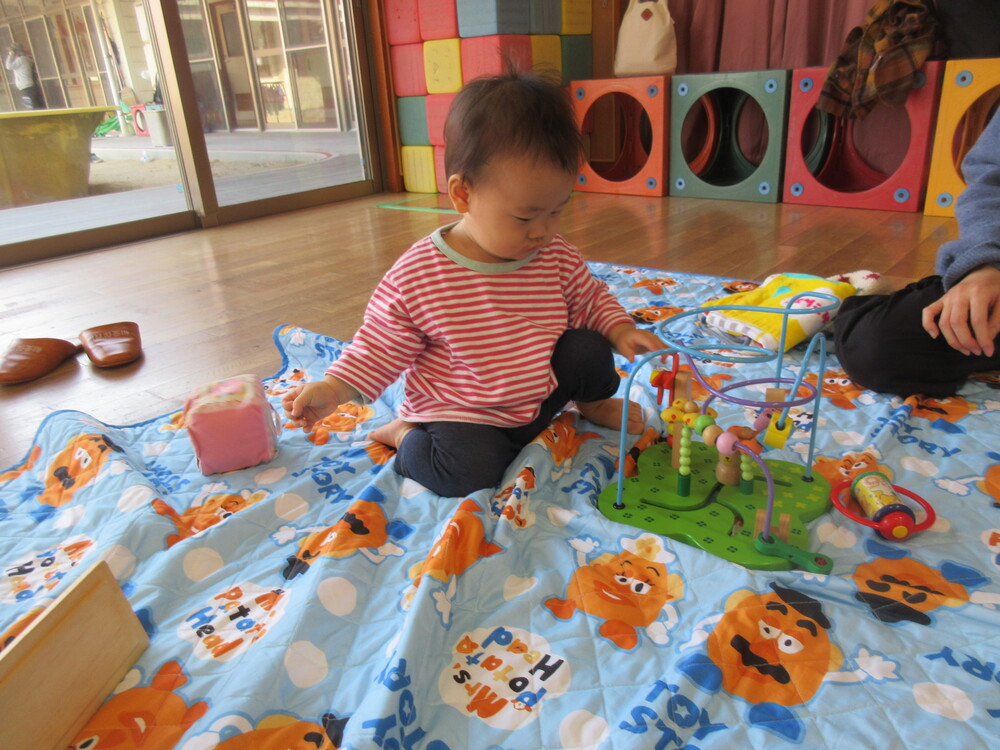 クリスマス製作の様子