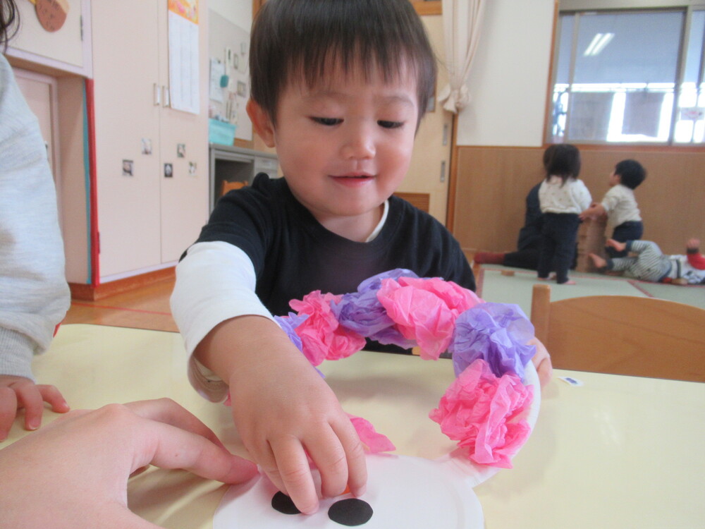 制作をしている