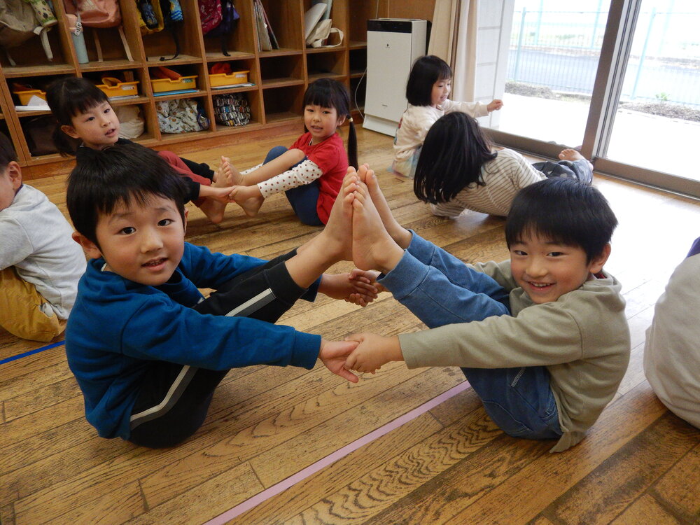 室内遊びの様子1