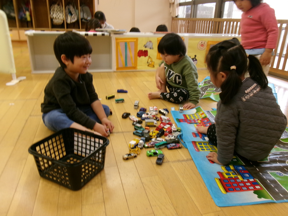 コーナー遊びの様子