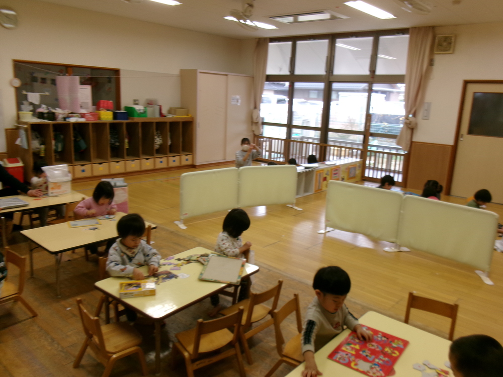 コーナー遊びの様子