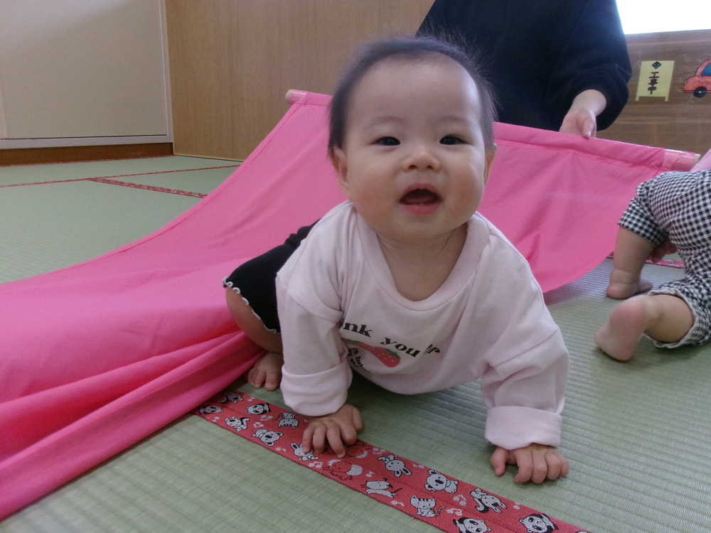 パラウェーブで遊んでいる