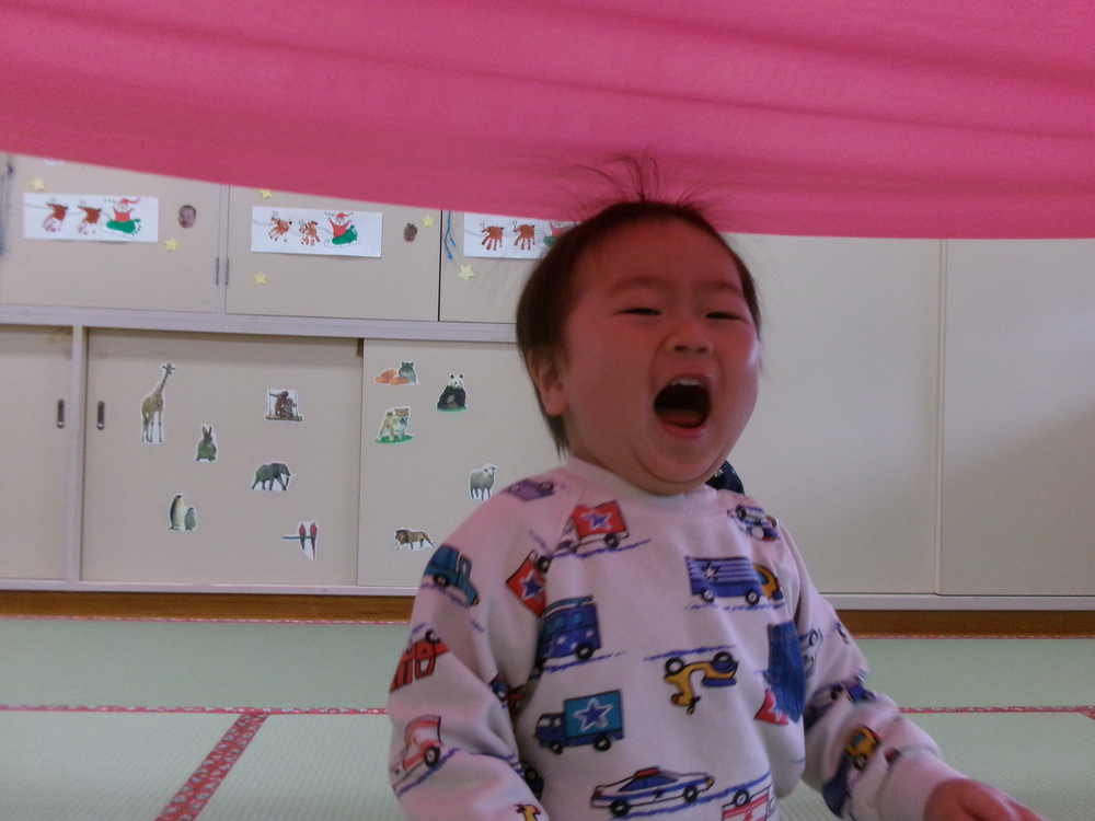 パラウェーブで遊んでいる