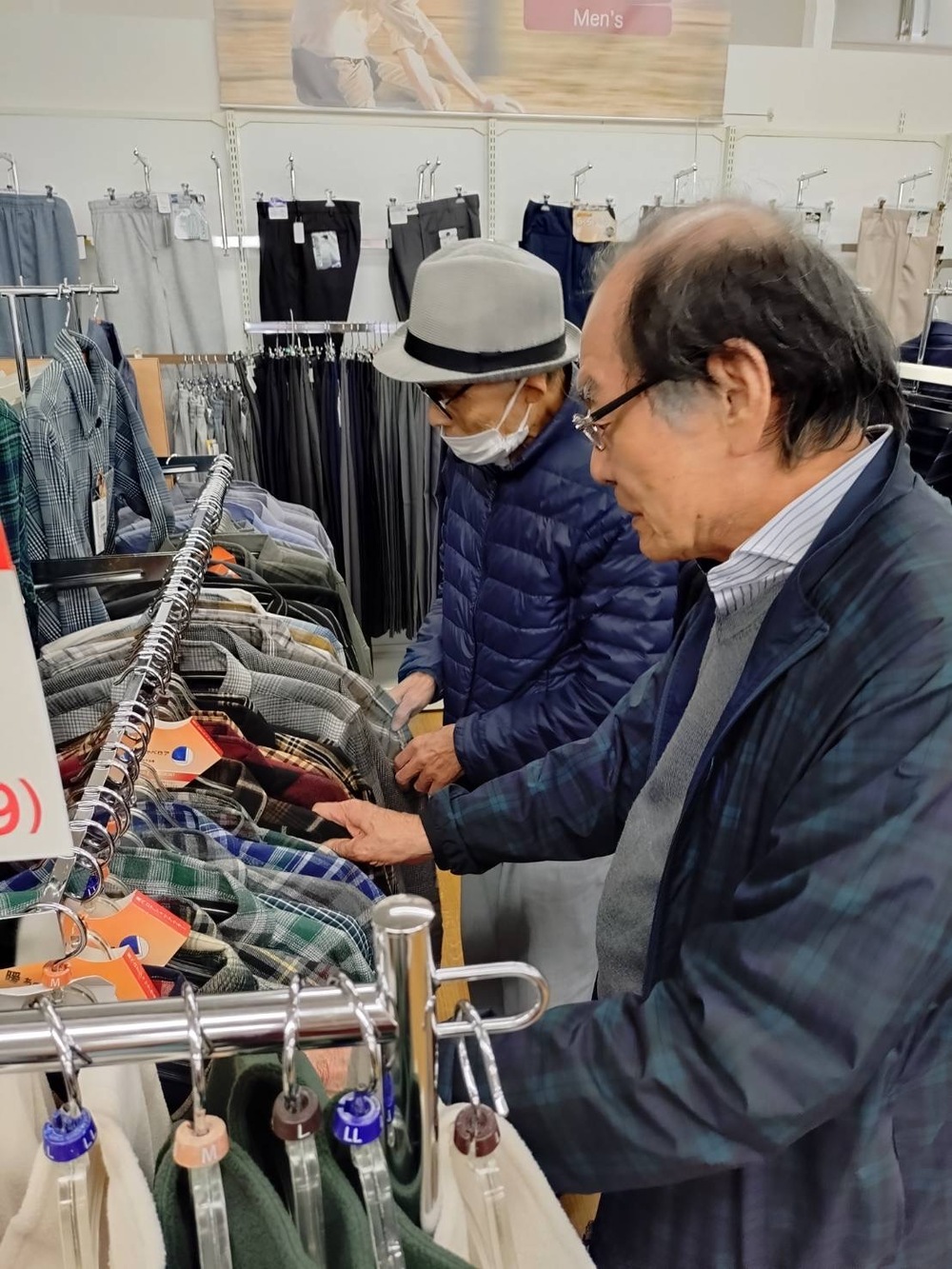 Wさん冬服購入3