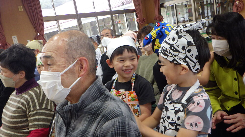 もちつき会の様子 (4)