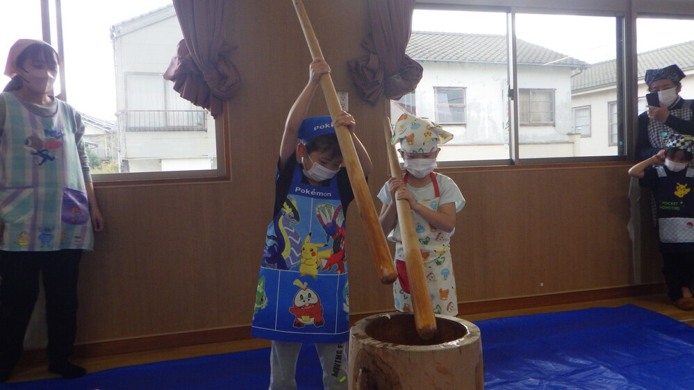 もちつき会の様子 (16)