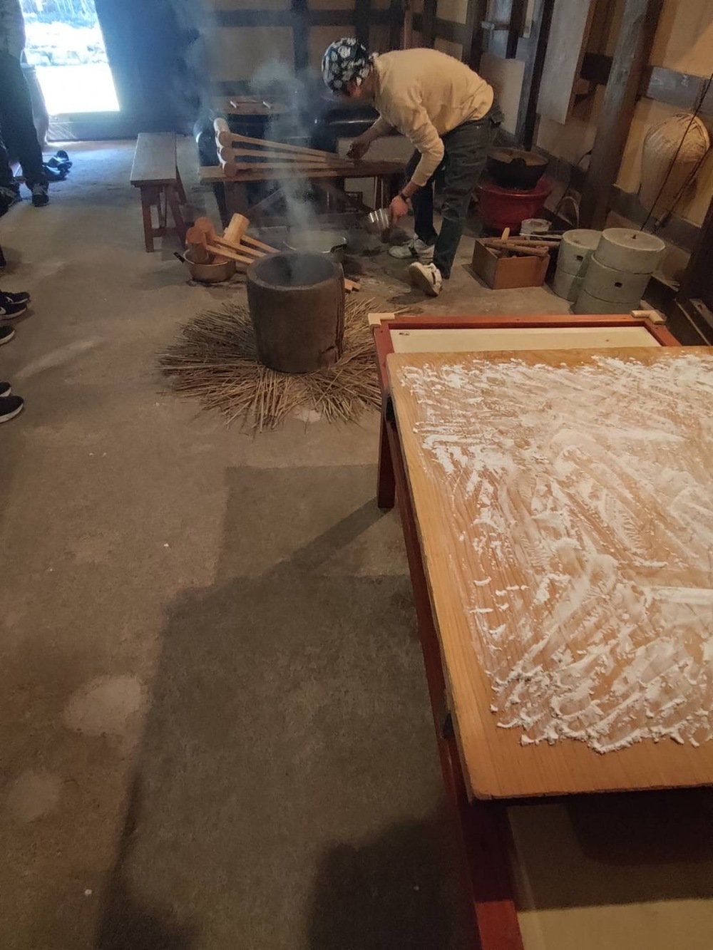 熊谷家餅つき体験