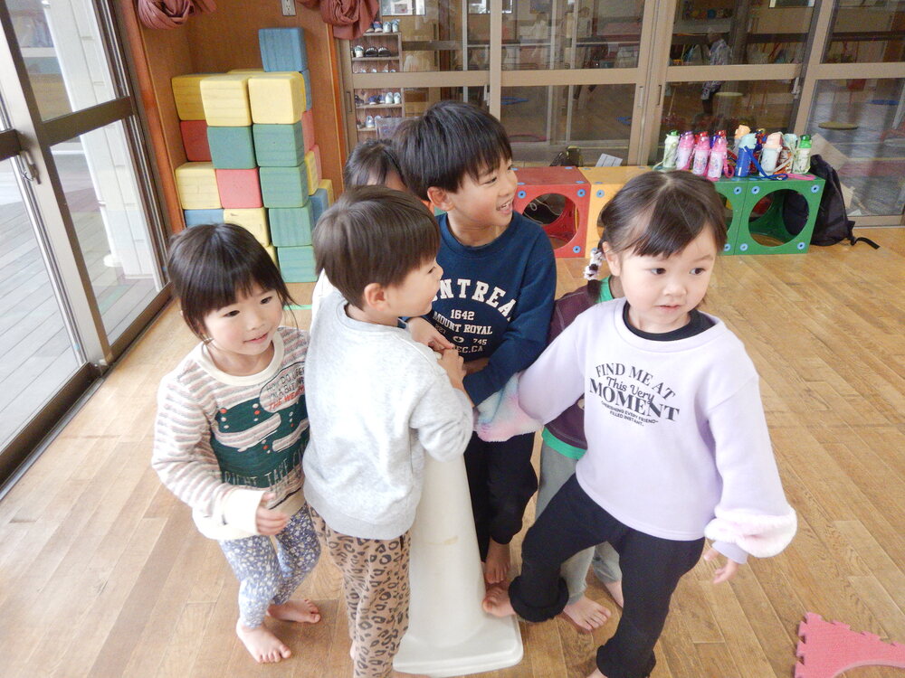 色鬼をしている様子４