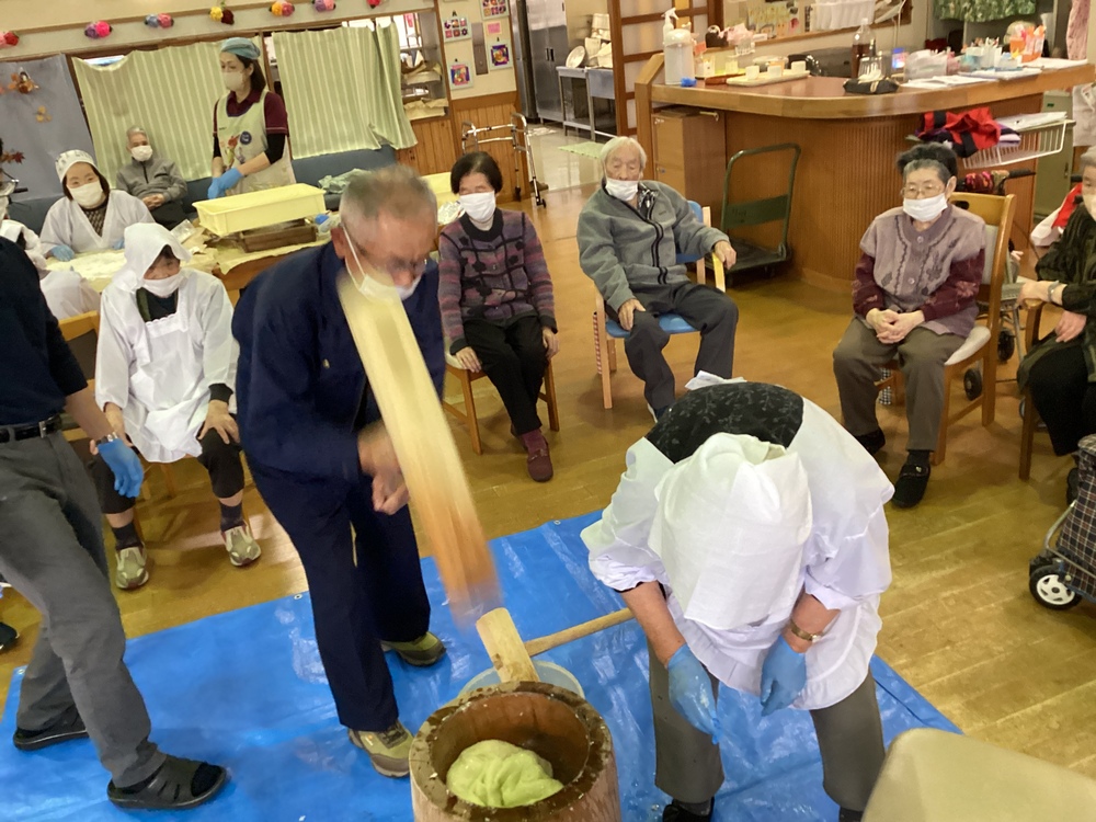 餅つき