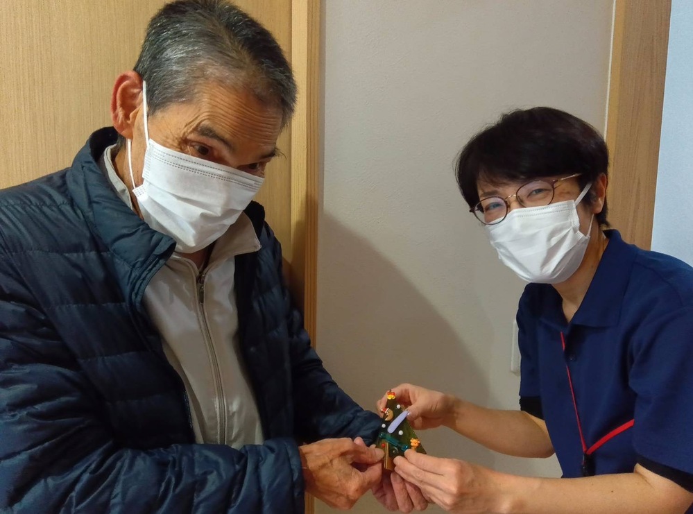 Wさんガラスのツリー