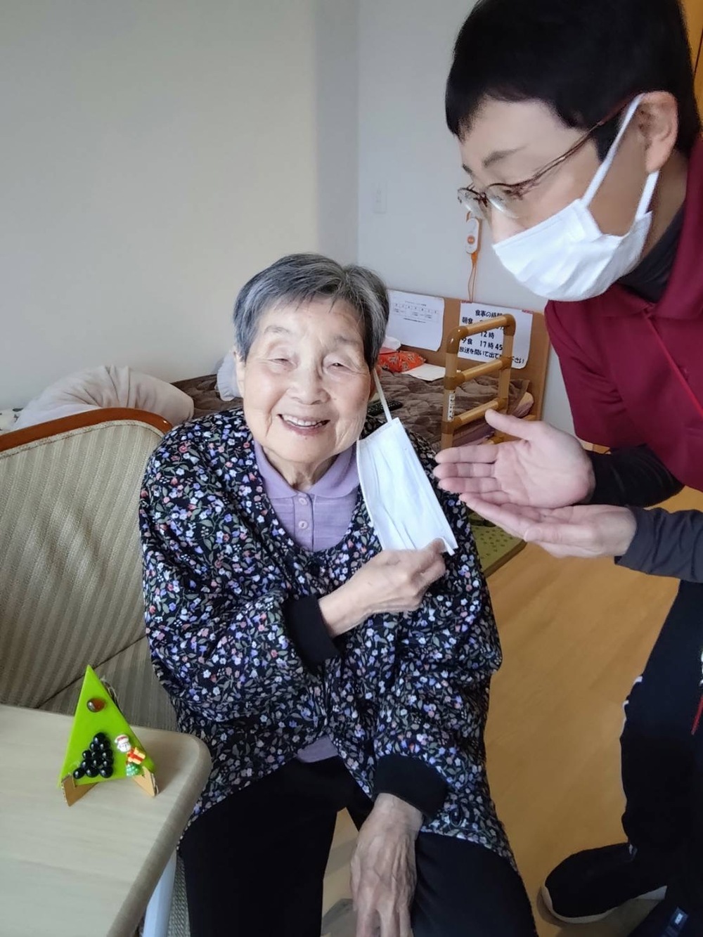 Hさんガラスのツリー