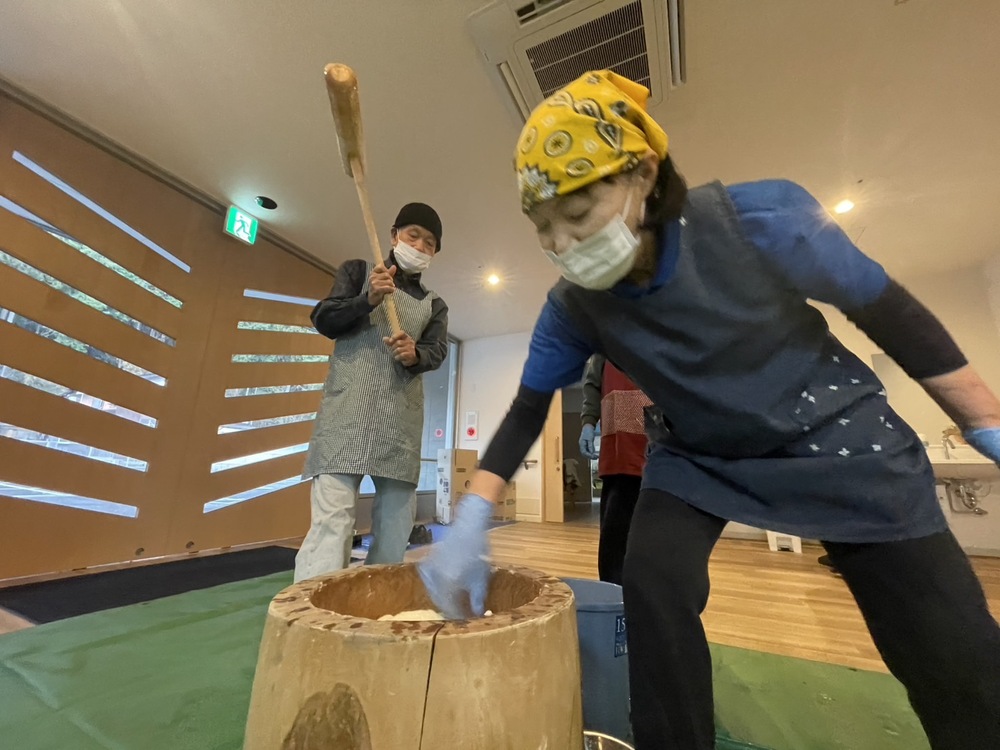 餅つき