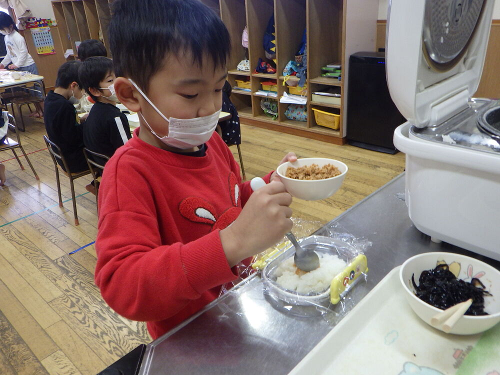 おべんとうごっこの様子