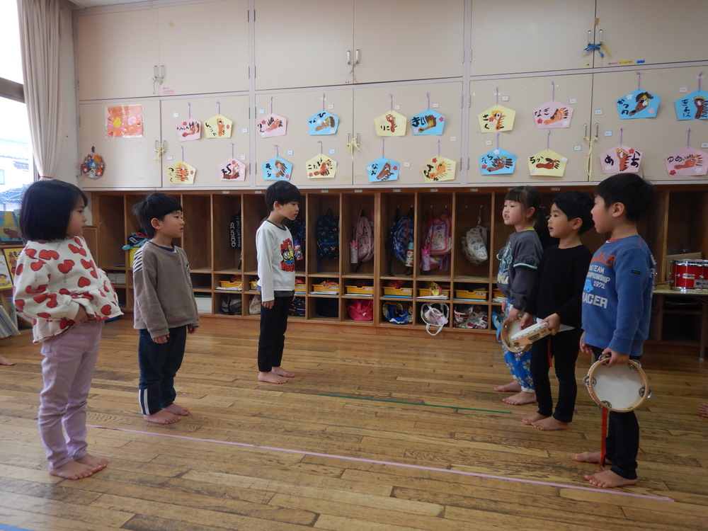 台詞を言っている様子