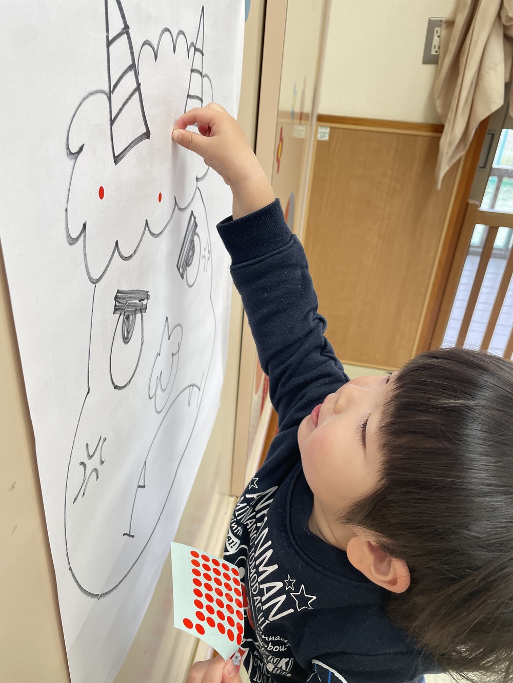 シールでボンボン♪ (4)