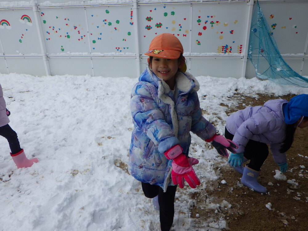 雪遊び６