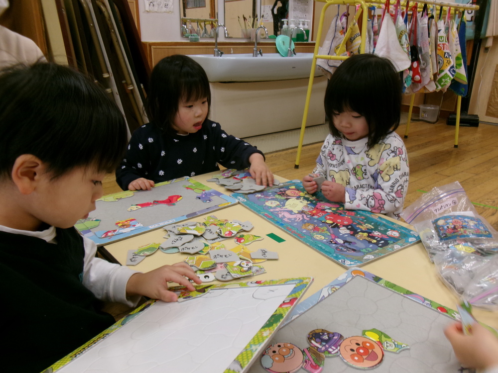 室内遊びの様子