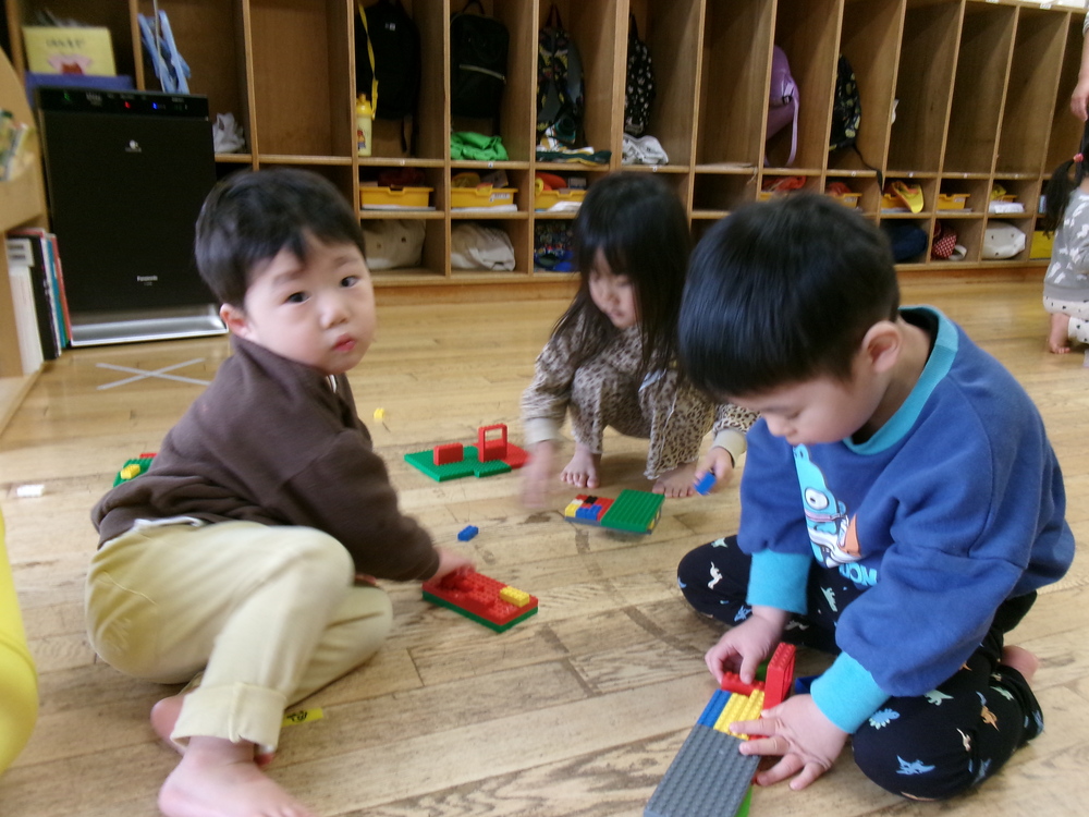 室内遊びの様子