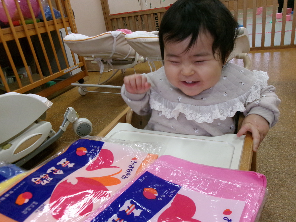 お花紙製作の様子2