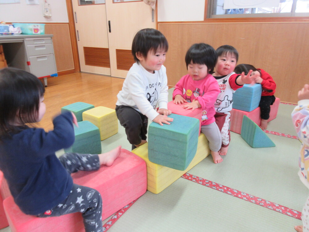 プラフォーミングで遊んでいる